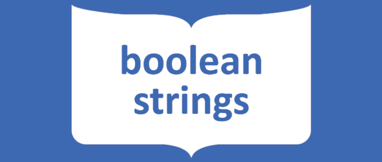 boolean search definition