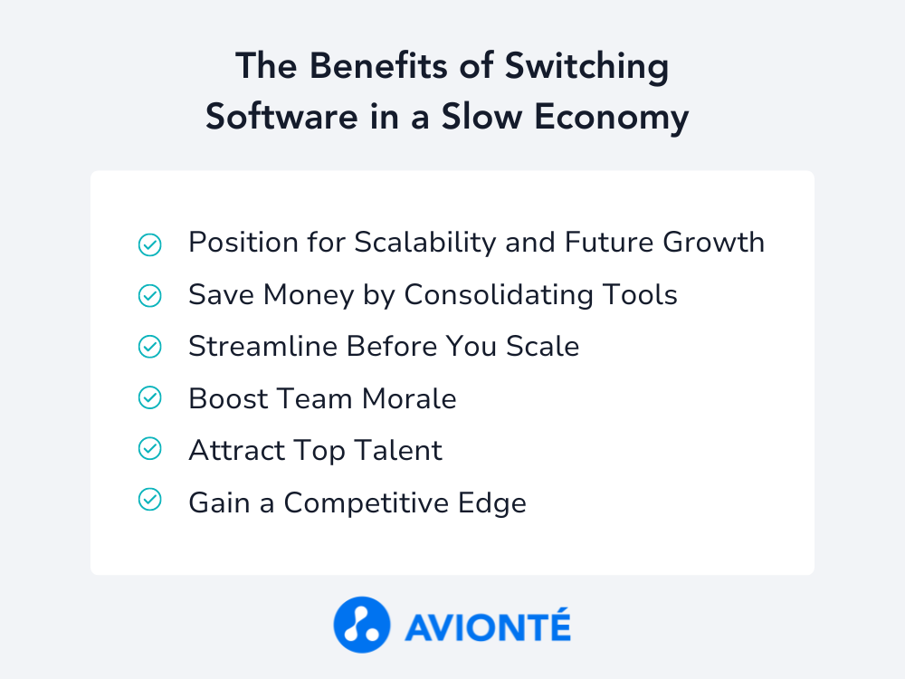 Benefits of Switching Software in a Slow Economy