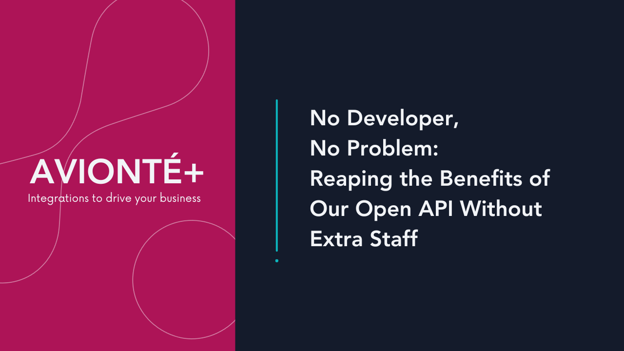 Reaping the Benefits of Our Open API Without Extra Staff