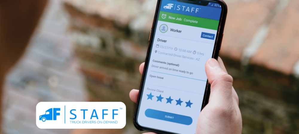 F|Staff mobile app for truck drivers